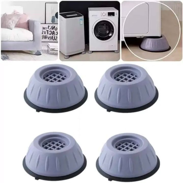 4%20pcs%20Rubber%20pad%20support%20for%20Electronics%20device%20A/C%20or%20Washing%20Machine%20%20Anti%20Vibration%20Washing%20Machine%20Feet%20Pads%20Rubber%20Mat%20Dryer%20Stand%20Anti-Walk%20Universal%20Refrigerator%20Washer%20Support%20Dampers%20-%20Image%202