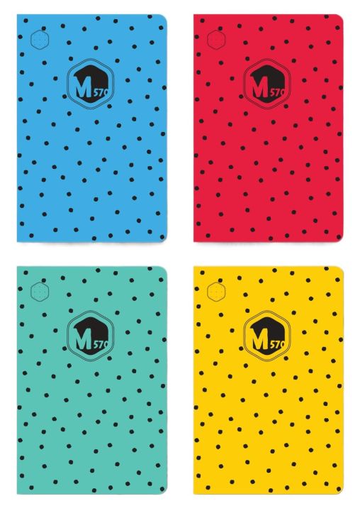 Notebook Off-White Offset Paper Dotted page