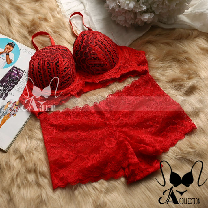 Soft%20Red%20Premium%20Net%20Comfortable%20Pushup%20Paded%20Bra%20&%20Panty%20Set%20for%20Women%20&%20Girls%20-%20Image%202