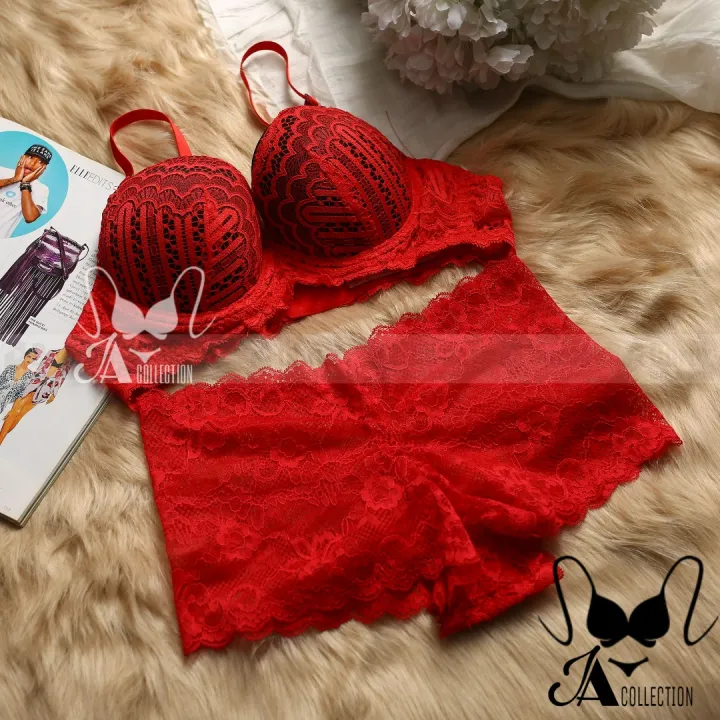 Soft%20Red%20Premium%20Net%20Comfortable%20Pushup%20Paded%20Bra%20&%20Panty%20Set%20for%20Women%20&%20Girls%20-%20Image%202