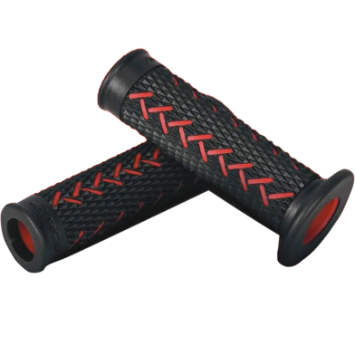 Universal RCB Nagamaki Handle Grips for Any Motorcycle. Red