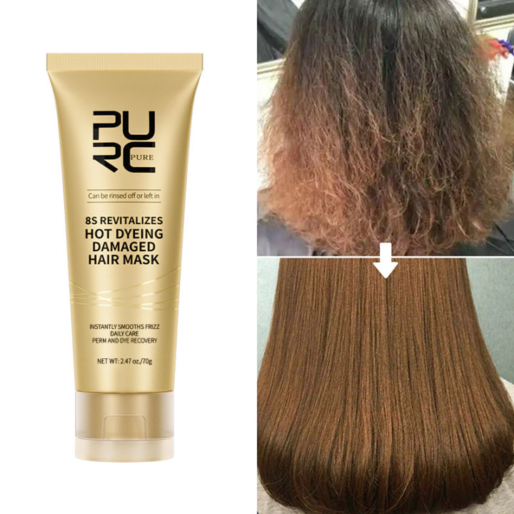 8 Seconds Professional Repair Damaged Dry Frizy Hair Mask Magic Shiny Soft Hair Care Smoothing Treatment Moisturizing Cream