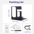 eGPU Enclosure Dock Compatible with Thunderbolt 3/4,External GPU Dock for Laptops and Gaming Handheld,External Graphics Card Dock Compatible with NVIDIA/AMD PCIe,ATX Power Supply. 