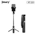 JMARY KT-219 6 Sections Extendable Selfie Stick Tripod Stand with Remote Control. 