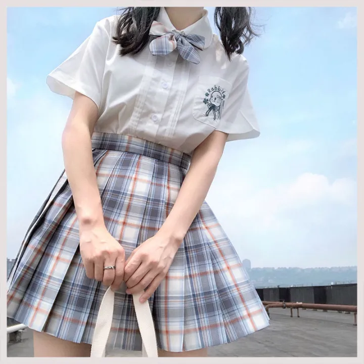 Women%20Purple%20Black%20Y2K%20Pleated%20Plaid%20Skirt%20Glir%20High%20Waist%20Mini%20%20Skirts%20Japanese%20School%20Harajuku%20Cosplay%20Anime%20Sailor%20Suit%20-%20Image%202