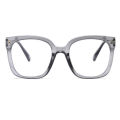 【beauty code store】Oversized square eyeglasses frames for women men anti light optical computer eyewear.