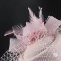 Fascinators Hats Pillbox Hat Cocktail Tea Party Headwear with Veil for Girls and Women. 