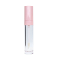 6.5ml Pink Lip Gloss Tubes Empty DIY Cylindrical Lip Balm Tubes with Wand Refillable Lipstick Vials Sample косметика Dispenser.