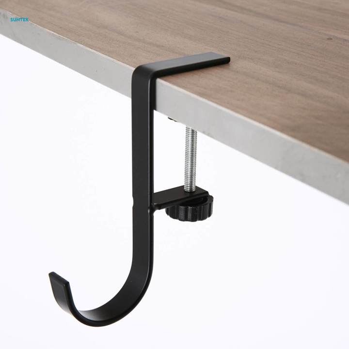 Headset Hook Holder Table Mount Clamp Rotating Arm Clamp Headphone