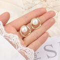 1Pair Pearl Earrings For Irregular Jewelry Earing Delicate Pearl Woman Earrings Luolong.