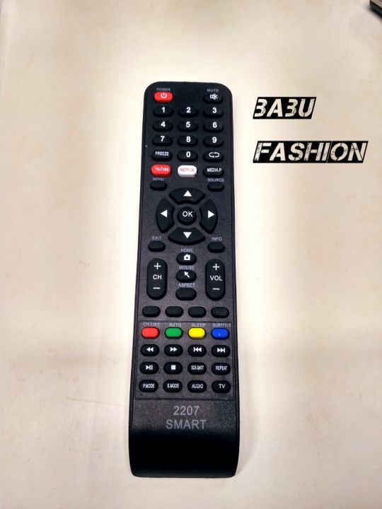 2207 Smart Model Tv Remote Control For Rangs,Hamim,mme Smart Led Tv