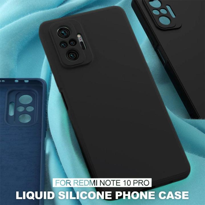 Liquid Silicone Case Redmi Note 10 Phone Cases Liquid Silicone