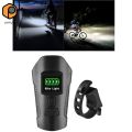 USB Rechargeable Waterproof Cycling Headlight with 5 Modes, High Brightness LED Night Riding Bike Light. 