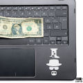 Walter White - Heisenberg with Iconic Hat - Breaking Bad TV Series Laptop Skin Vinyl Decal Laptop Sticker For Any Kind of Laptop - LS143 - Handy Commodity. 