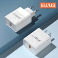 20W USB Charger Fast Charging Mobile Phone Charger Adapter QC 3.0 For Huawei Samsung Micro USB Cable Quick Charge Charger Plug. 