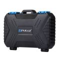 PULUZ 27 in 1 Memory Card / SD Card Storage Case Storage Box - Black for 4CF + 8SD + 9TF + 1Card PIN + 1SIM + 2M-SIM + 2N-SIM.