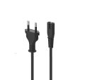 2 Pin AC Power Cable 1.0M 1.5M 1.8M EU Standard High Quality Lead Wire Charging AC Cord.
