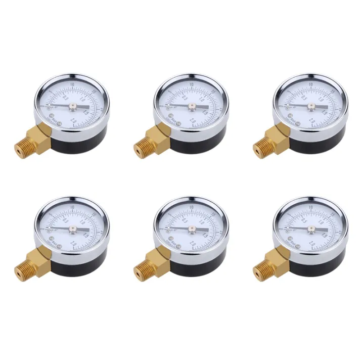 Mini Bar Manomètre Hydraulique Mini 0-30 PSI / 0-2 Bar - Jauge Pression Eau Huile Air Compteur Compresseur Compteur Pression 2 Bar Mini Bar Manomètre Hydraulique Mini 0-30 PSI / 0-2 Bar - Jauge Pression Eau Huile Air Compteur Compresseur Compteur Pression 2 Bar