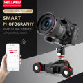 L5 Motorized Camera Slider Automatic Video Dolly Car Rail Systems for DSLR Camera Sony iPhone with App Control //////////////////////////////////////////////////////////////////////////////////////////////////. 