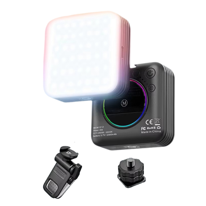 Mini RGB Pocket Fill Light Portable RGB Fill Light Photography LED ...