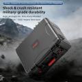For DJI Avata 360 STARTRC Portable Waterproof Suitcase Motion-Sensing Fly Kit Storage Box (Black).