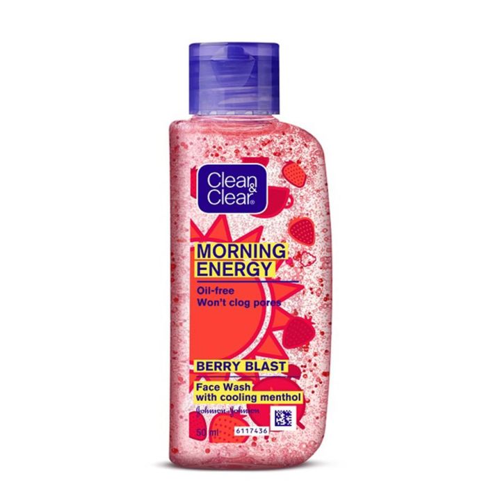 Clean & Clear Morning Energy Berry Blast Face Wash 100ml