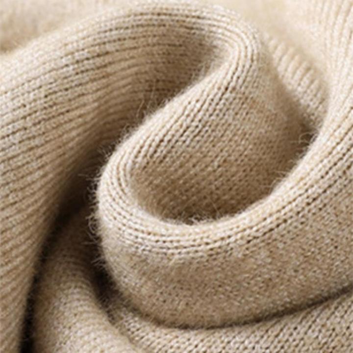 Cashmere%20Men's%20Cashmere%20Sweater%20Daily%20Wear%20Solid%20Color%20Base%20Shirt%20Half%20Turtleneck%20for%20Autumn/Winter%20Fashion%20Dressy%20Gift%20Special%20Occasions%20Men%20-%20Image%209