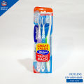 WISDOM TRIPLE PACK REGULAR PLUS MEDIUM TOOTHBRUSH. 