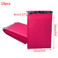 10pcs 9x6 Inch Poly Bubble Mailer Pink Self Seal Padded Envelopes/mailing Bags.