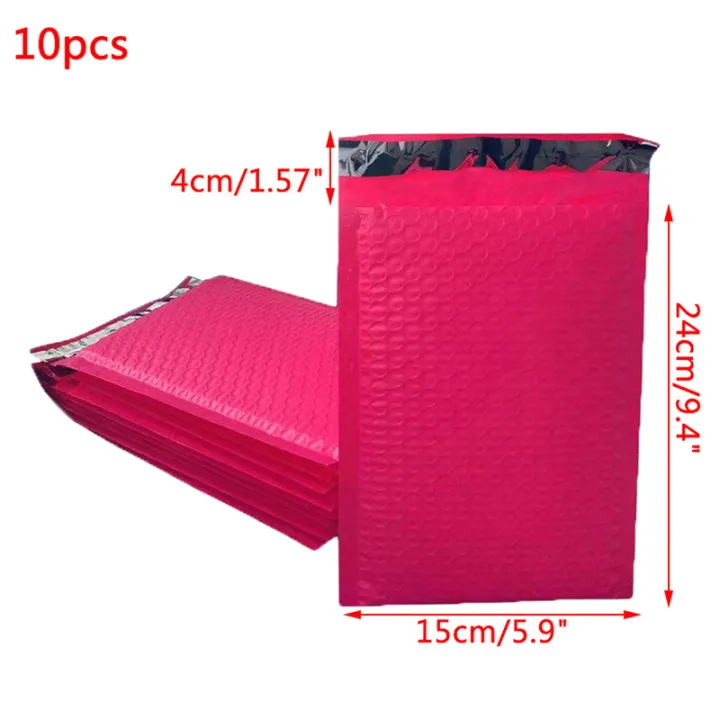 10pcs%209x6%20Inch%20Poly%20Bubble%20Mailer%20Pink%20Self%20Seal%20Padded%20Envelopes/mailing%20Bags%20-%20Image%202