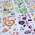 10 - 100PCS Cute Sparkle Polco Deco Sticker Pack - Korean Kawaii Glitter Sticker Seal for Toploaders, Polaroids Photocard.