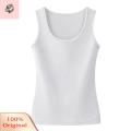 Sunnyheart Bottoming Vest Stretchy O-Neck Sleeveless Sport Bottoming Top.