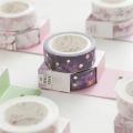 New Beautiful cherry blossom Gilding Washi Tape Adhesive Tape DIY Scrapbooking Sticker Label Masking Tape. 