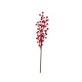 60/65/75cm Red Berries Stems Ornament Plastic Fake Flowers DIY Artificial Bedroom Dinner New Year Table Simulated Christmas Fortune Decoration Berry Flower Bouquet Wedding. 