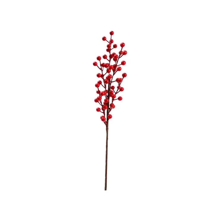 60/65/75cm%20Red%20Berries%20Stems%20Ornament%20Plastic%20Fake%20Flowers%20DIY%20Artificial%20Bedroom%20Dinner%20New%20Year%20Table%20Simulated%20Christmas%20Fortune%20Decoration%20Berry%20Flower%20Bouquet%20Wedding%20-%20Image%202