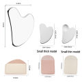 1PC Stainless Steel Gua Sha Scraper Massager For Face Neck Body Guasha Massage Tool Facial Skin Care Guasha Board Face Massager Creek. 