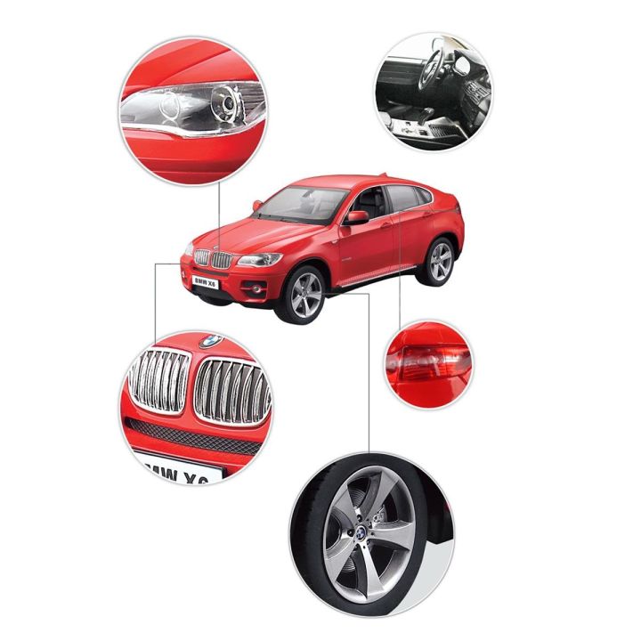 R/C%20Car%20BMW%20X6%201:14%20Scale%20Radio%20Remote%20Control%20Car%20White%20-%20Image%203