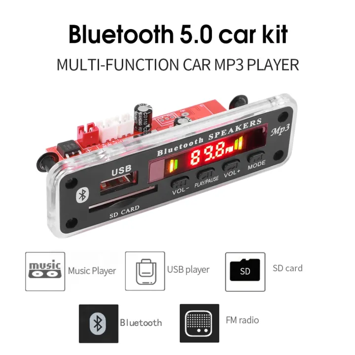 50W%2040W%20Amplifier%20MP3%20Decoder%20Board%2012V%20Bluetooth%205.0%20Car%20Player%2025W%2020W%20USB%20Recording%20Module%20FM%20AUX%20Radio%20For%20Speaker%20Handsfree%20-%20Image%202