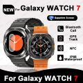New Galaxy Smart Watch 7 Ultra Men AMOLED Screen Multi-Function Sports Fitness Tracker Health Women smart watch for Samsung 2024.