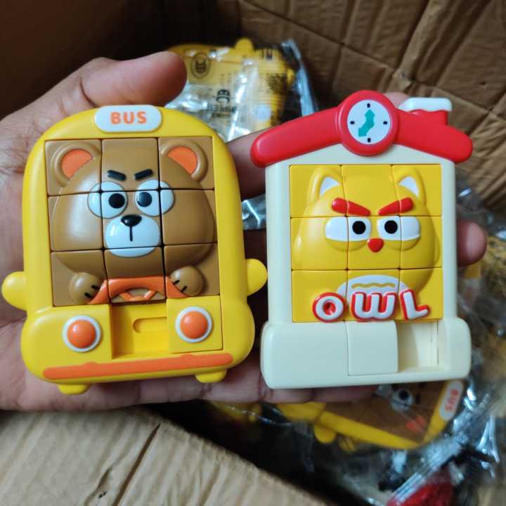 đ§Šâ¨ China Imported 3D Sliding Puzzle Game â Fun Brain Toy for Kidsâ Focus & Development