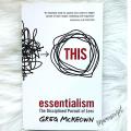 Essentialism by Greg McKeown - Premium - Paperback. 