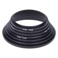 49mm 52mm 55mm 58mm 62mm 67mm 72mm 77mm Metal Camera Lens Filter Stepping Step up Rings Lens Hood Adapter Mount Set. 