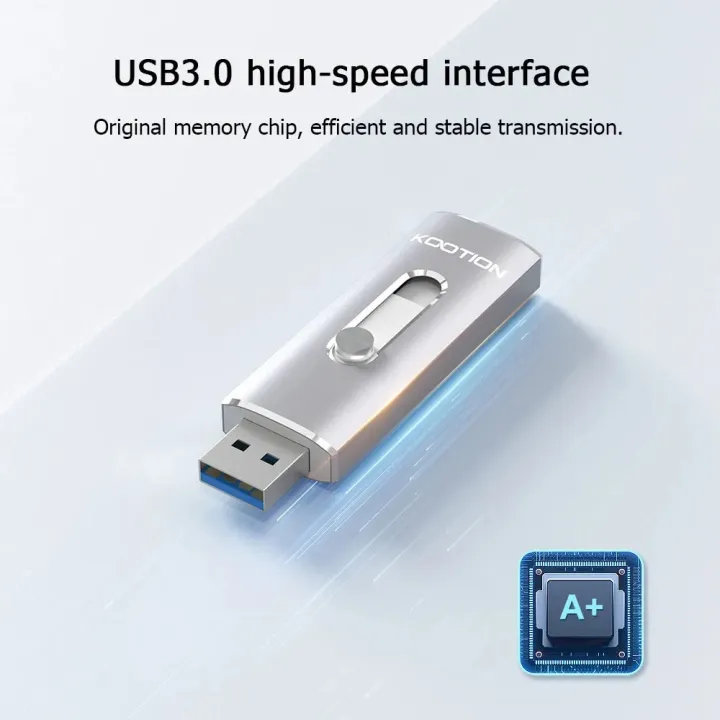 KOOTION%20U21%20Type%20C%20USB%20Flash%20Drives%2032GB%2064GB%20128GB%20256GB%20OTG%20Pen%20Drive%20Memory%20Stick%20USB%20Key%203.0%20Pendrive%20For%20Android%20PC%20Laptop%20-%20Image%203
