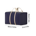 Foldable Large Capacity Clothing,Quilt Storage Bag,Dust-Proof and Removable,Sturdy,Travel,Moving Doggy Bag,Space Saving.