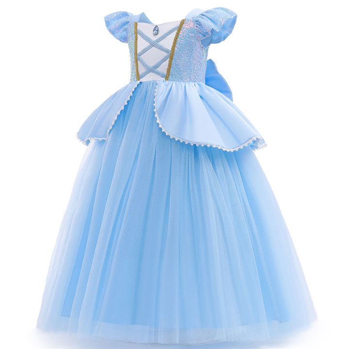 Main%20dress%20with%20crown%20hand-played%20costume%20children's%20clothing%20Cinderella%20cosplay%20girl%20sequin%20male%20set%20birthday%20party%20prom%20dress%203-10%20years%20old%20-%20Image%205