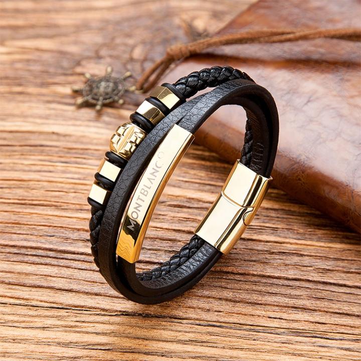 Wholesale%20High%20Quality%20Men's%20Leather%20Hand%20Jewelry%203%20Layers%20Real%20Leather%20Bracelet%20Magnetic%20Clasp%20Men%20Bracelet%20-%20Image%205