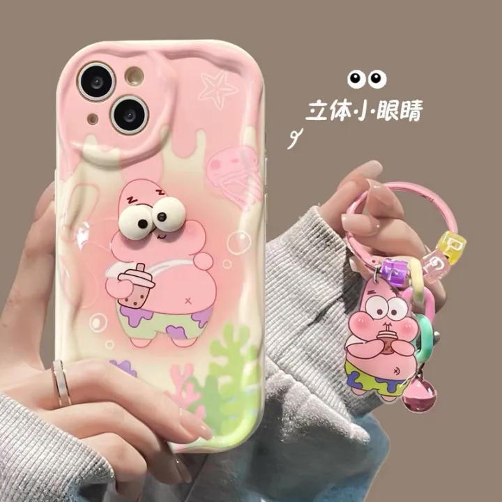 Big%20Eyes%20SpongeBob%20Cartoon%20TPU%20Soft%20Phone%20Case%20For%20iPhone%2011%2012%20Mini%2013%20Pro%20Max%2014%20Pro%2015%20Pro%20X%20XS%20Max%20XR%207%208%20Plus%20With%20Pendant%20-%20Image%203
