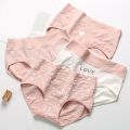 Girls' Underwear Pure Cotton13Medium and Large Children Junior and Middle School Students Development Period High Waist15Year-Old Girl Triangle Shorts. 
