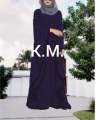 KAFTAN ABAYA BORKA FOR WOMEN ( DUBAI CHERRY FABRIC). 
