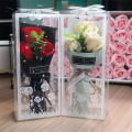 Artificial Rose Bouquet Hand Holding Soap Flower Valentine's Day Gift Wedding Decoration Artificial Flowers.